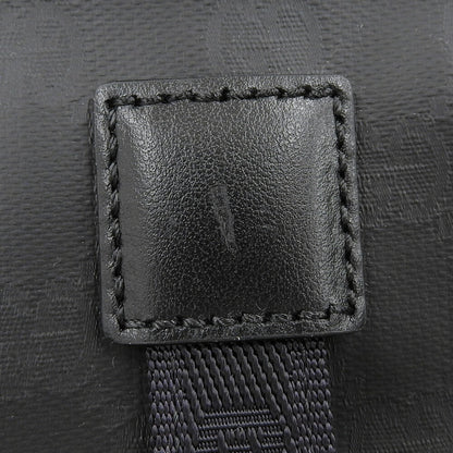 Gucci Black Canvas Gg Crystal
