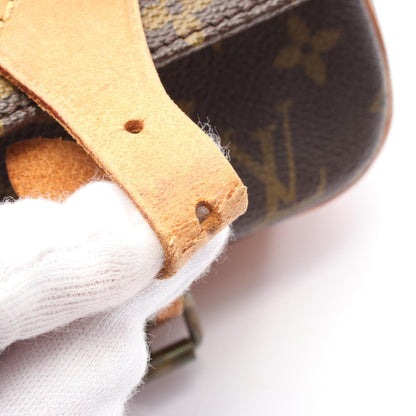 Louis Vuitton Brown Canvas Cartouchière