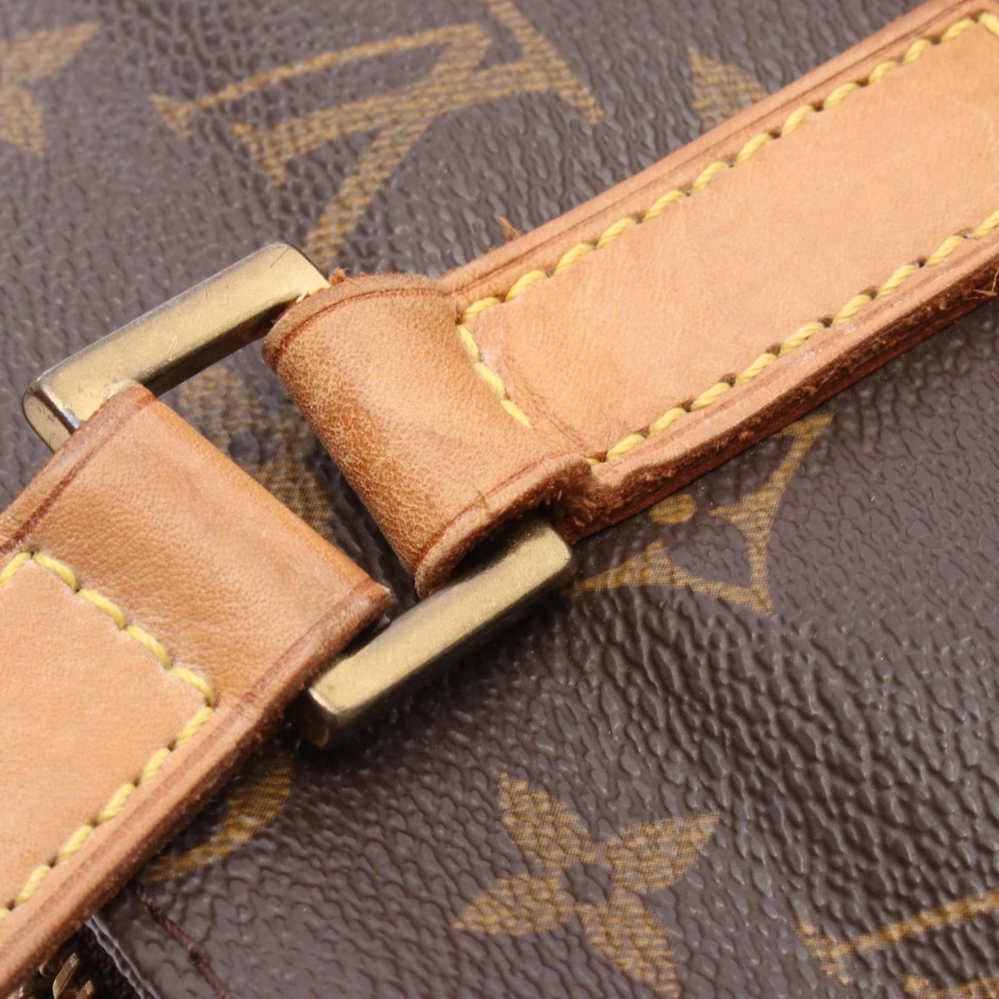 Louis Vuitton Brown Canvas Cabas Piano