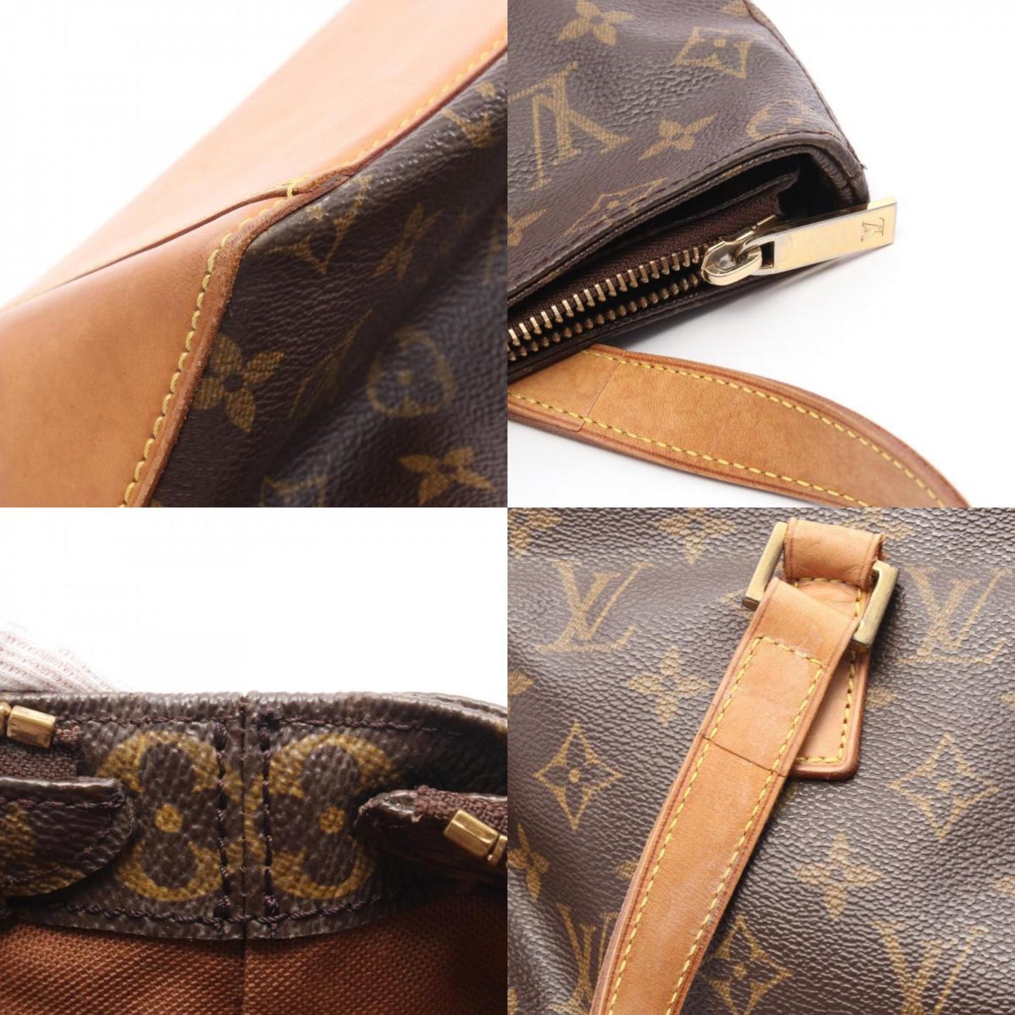 Louis Vuitton Brown Canvas Cabas Piano