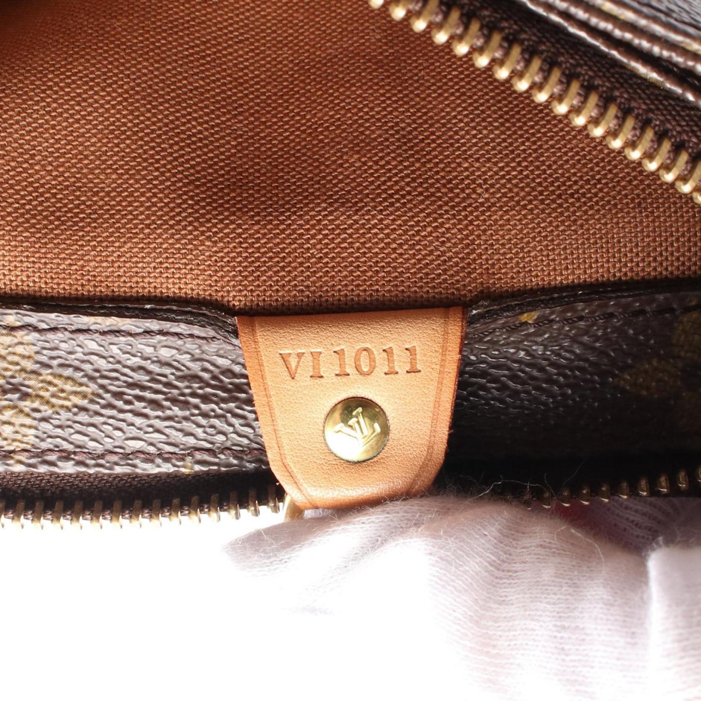 Louis Vuitton Brown Canvas Cabas Piano