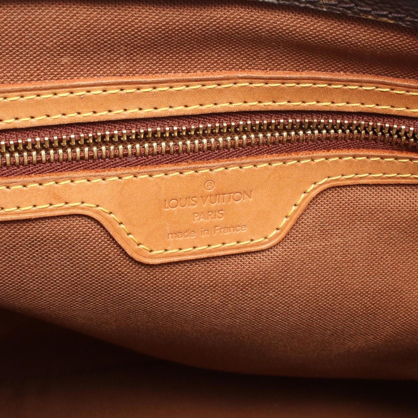 Louis Vuitton Brown Canvas Cabas Piano