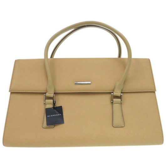Burberry Brown Leather Nova Check