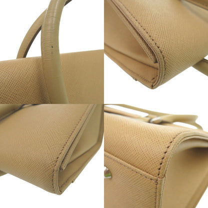Burberry Brown Leather Nova Check