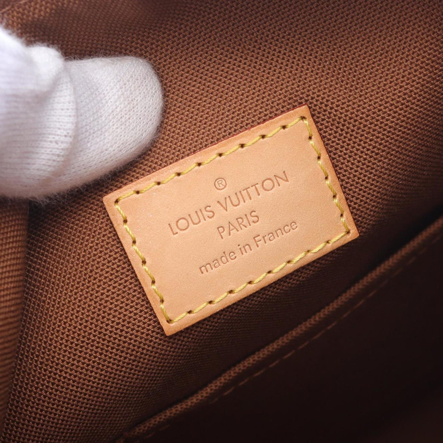 Louis Vuitton Brown Canvas Odeon