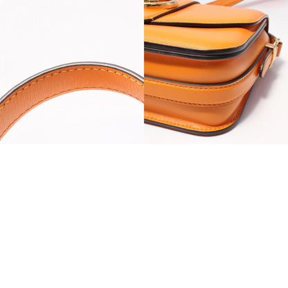 Louis Vuitton Orange Leather Pont Neuf