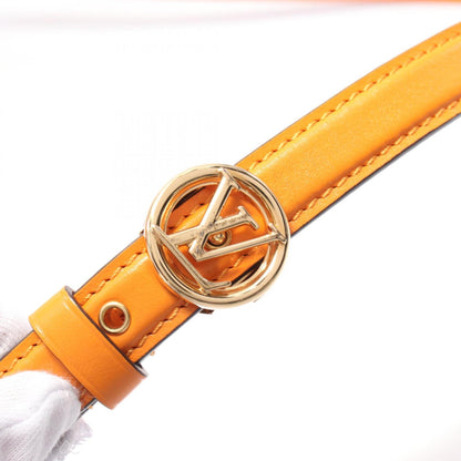 Louis Vuitton Orange Leather Pont Neuf