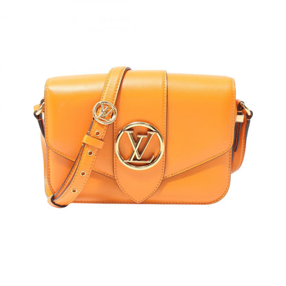 Louis Vuitton Orange Leather Pont Neuf