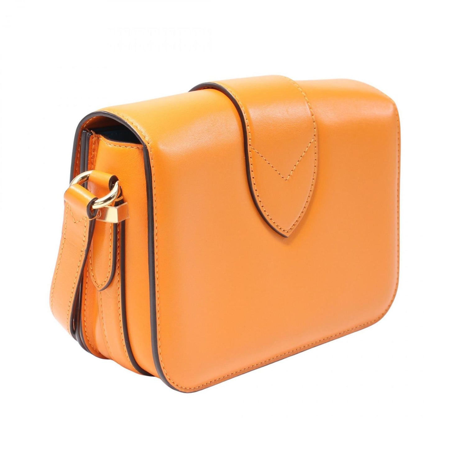 Louis Vuitton Orange Leather Pont Neuf