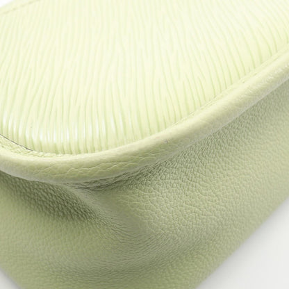 Louis Vuitton Green Leather Buci