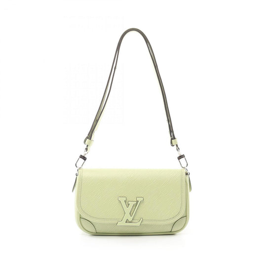 Louis Vuitton Green Leather Buci
