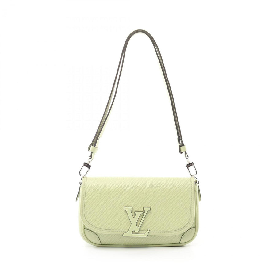 Louis Vuitton Green Leather Buci