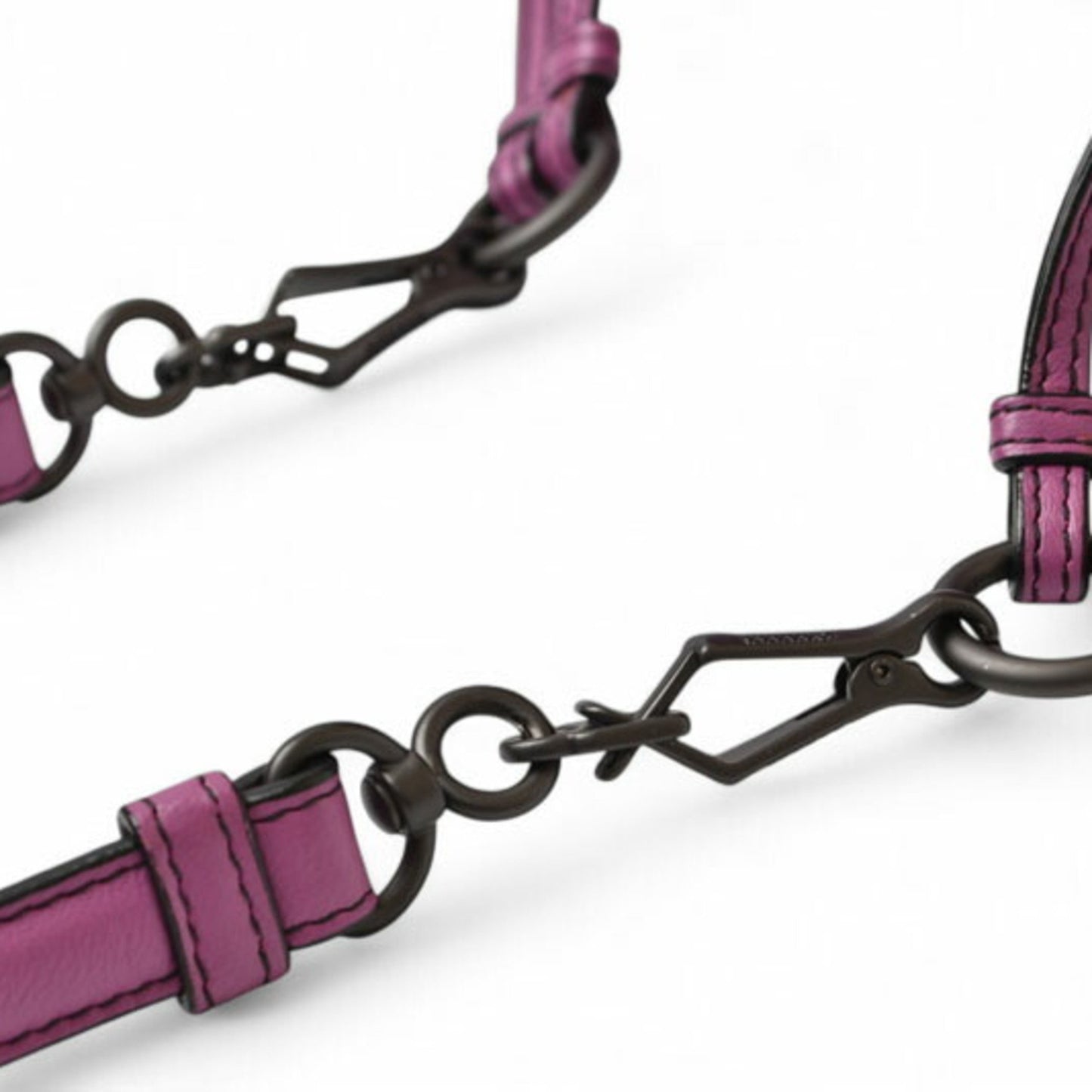 Bottega Veneta Purple Leather Intrecciato