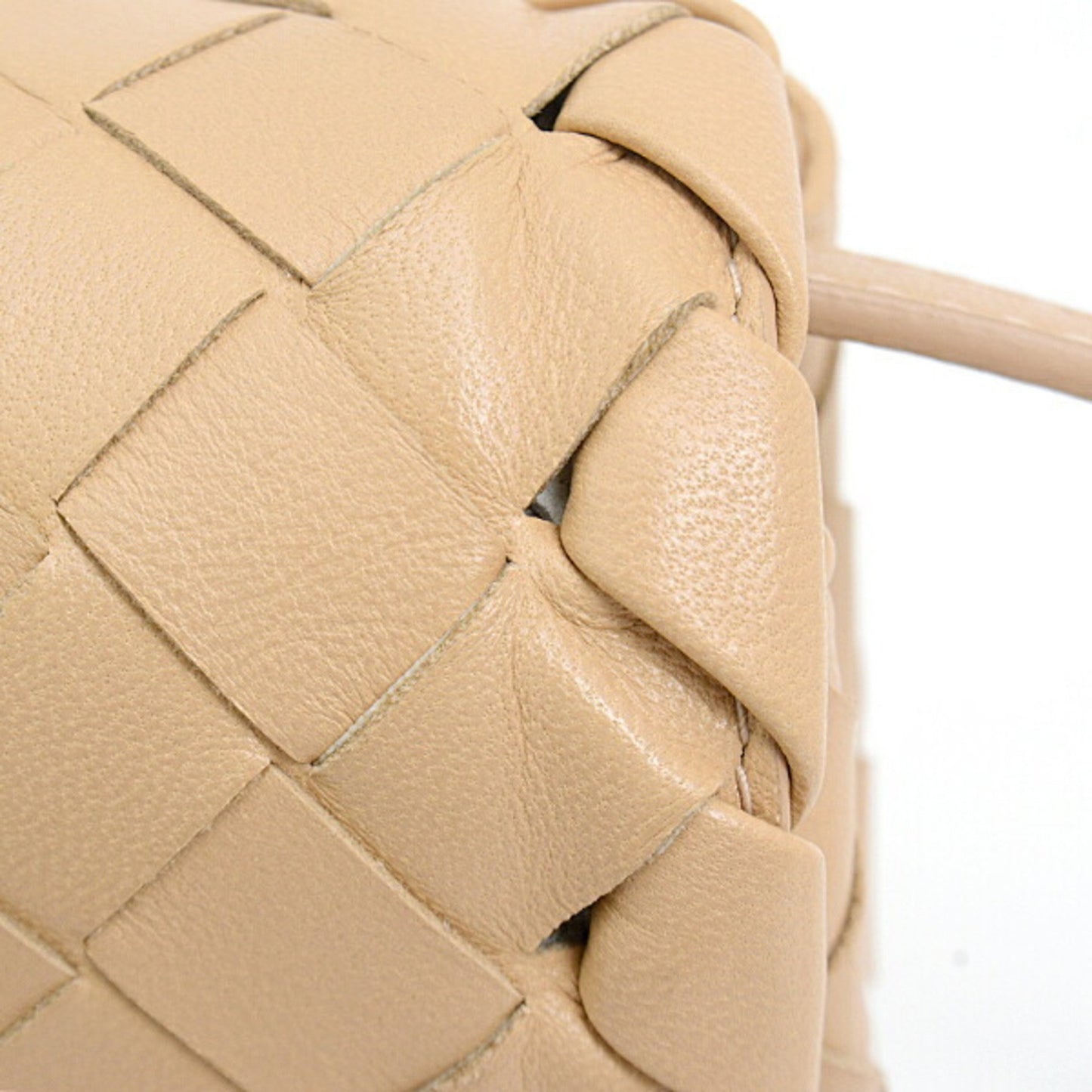 Bottega Veneta Brown Leather Intrecciato