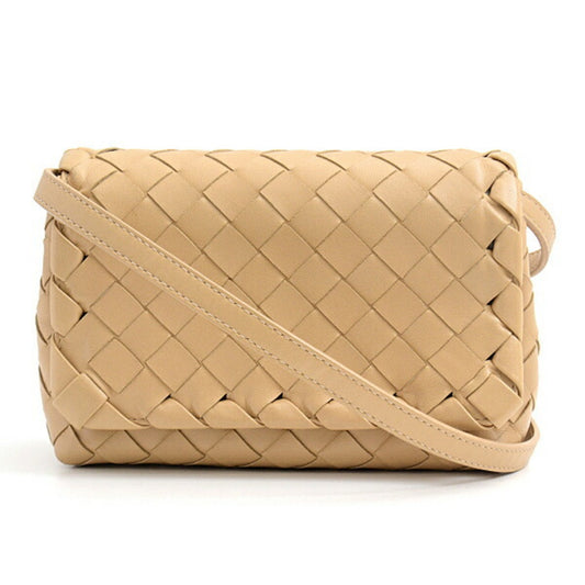 Bottega Veneta Brown Leather Intrecciato