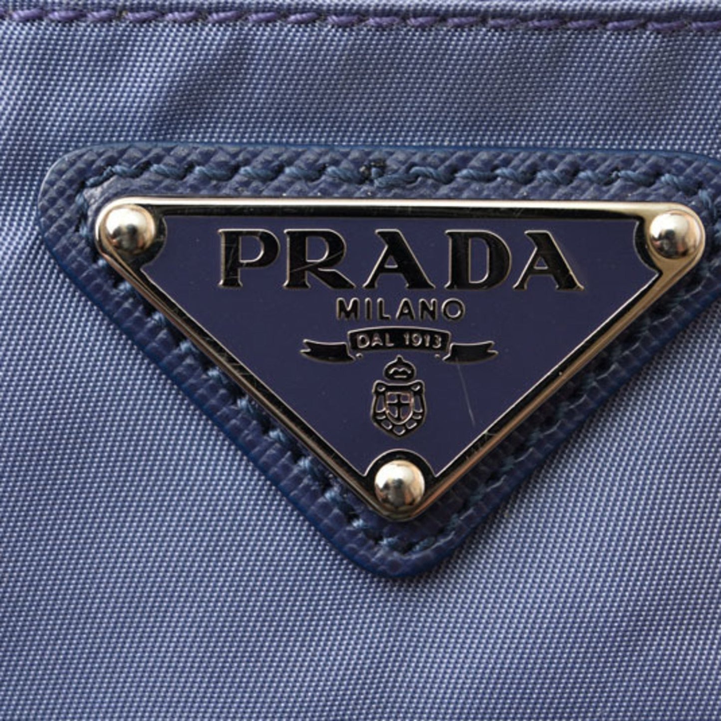 Prada Purple Nylon Tessuto