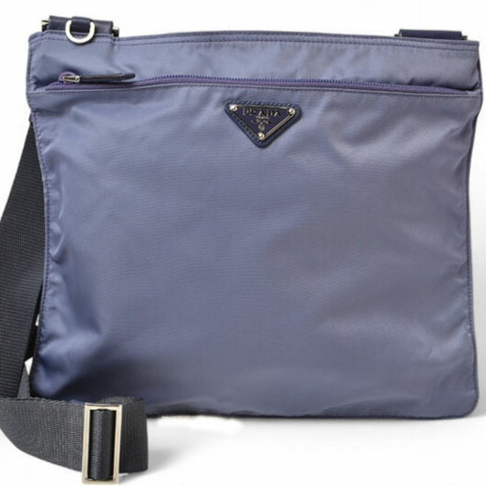 Prada Purple Nylon Tessuto