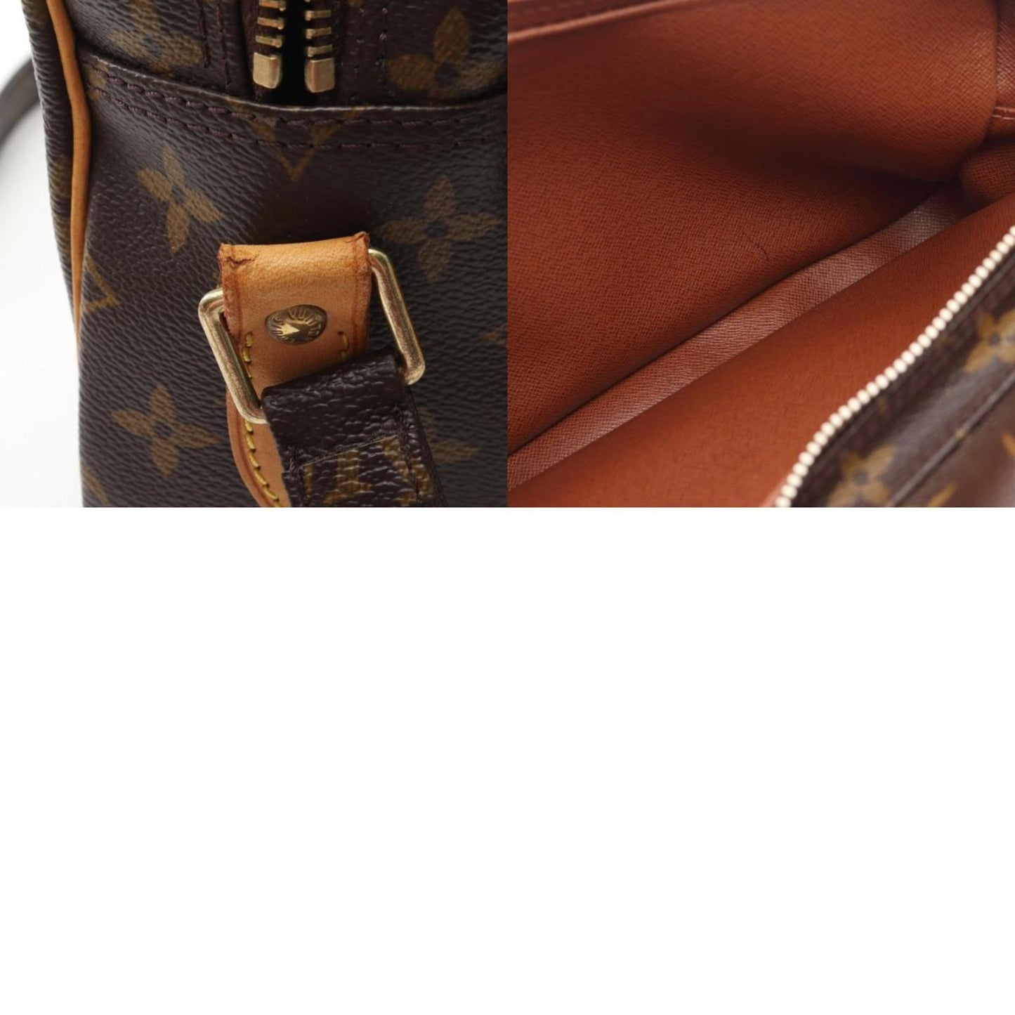 Louis Vuitton Brown Canvas Nile