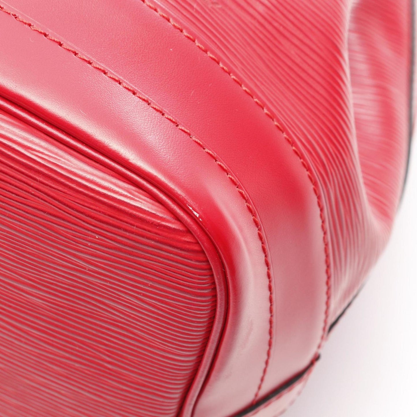 Louis Vuitton Red Leather Noe