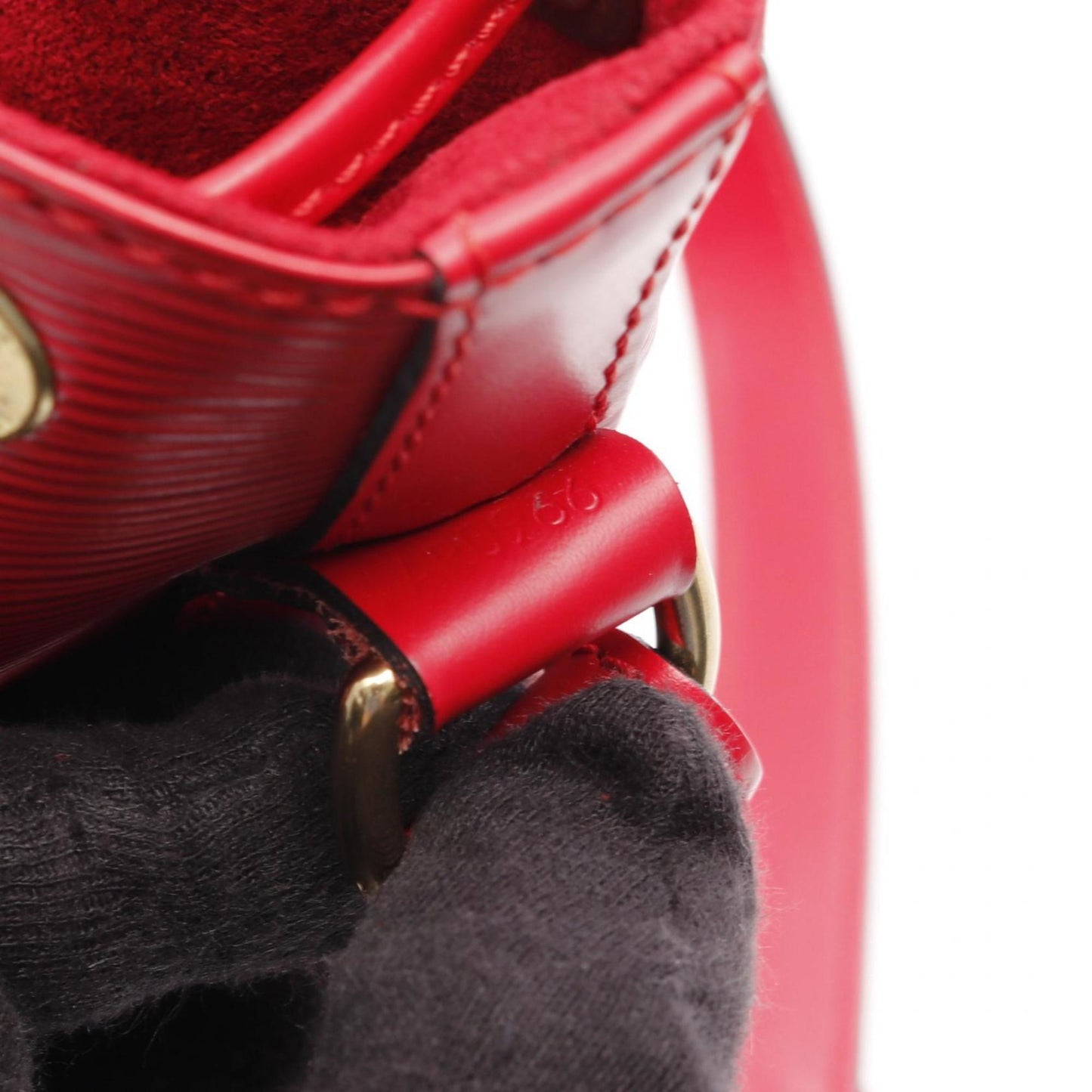 Louis Vuitton Red Leather Noe