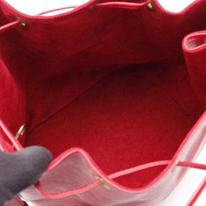 Louis Vuitton Red Leather Noe