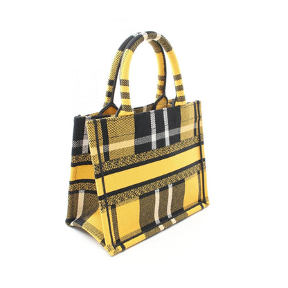 Dior Yellow Canvas Book Tote