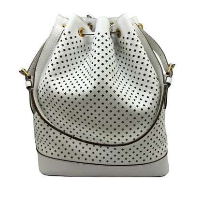 Louis Vuitton White Leather Noé