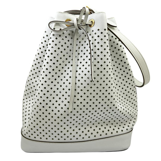Louis Vuitton White Leather Noé