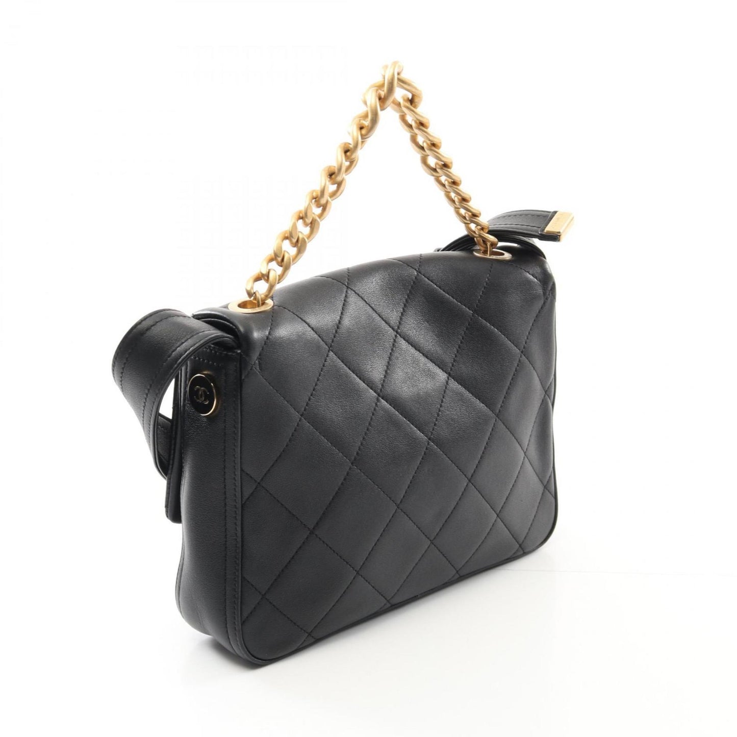 Chanel Black Leather Flap Bag