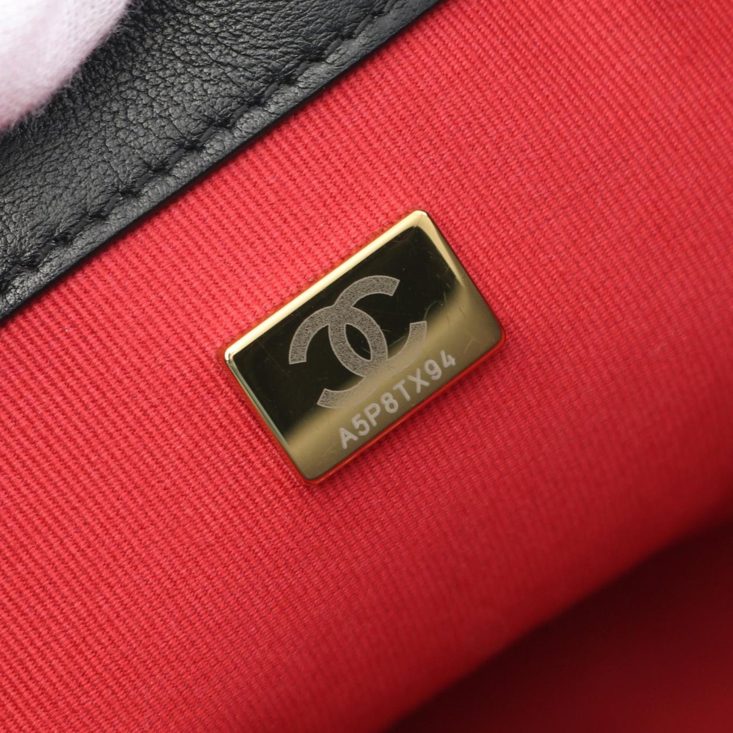 Chanel Black Leather Flap Bag