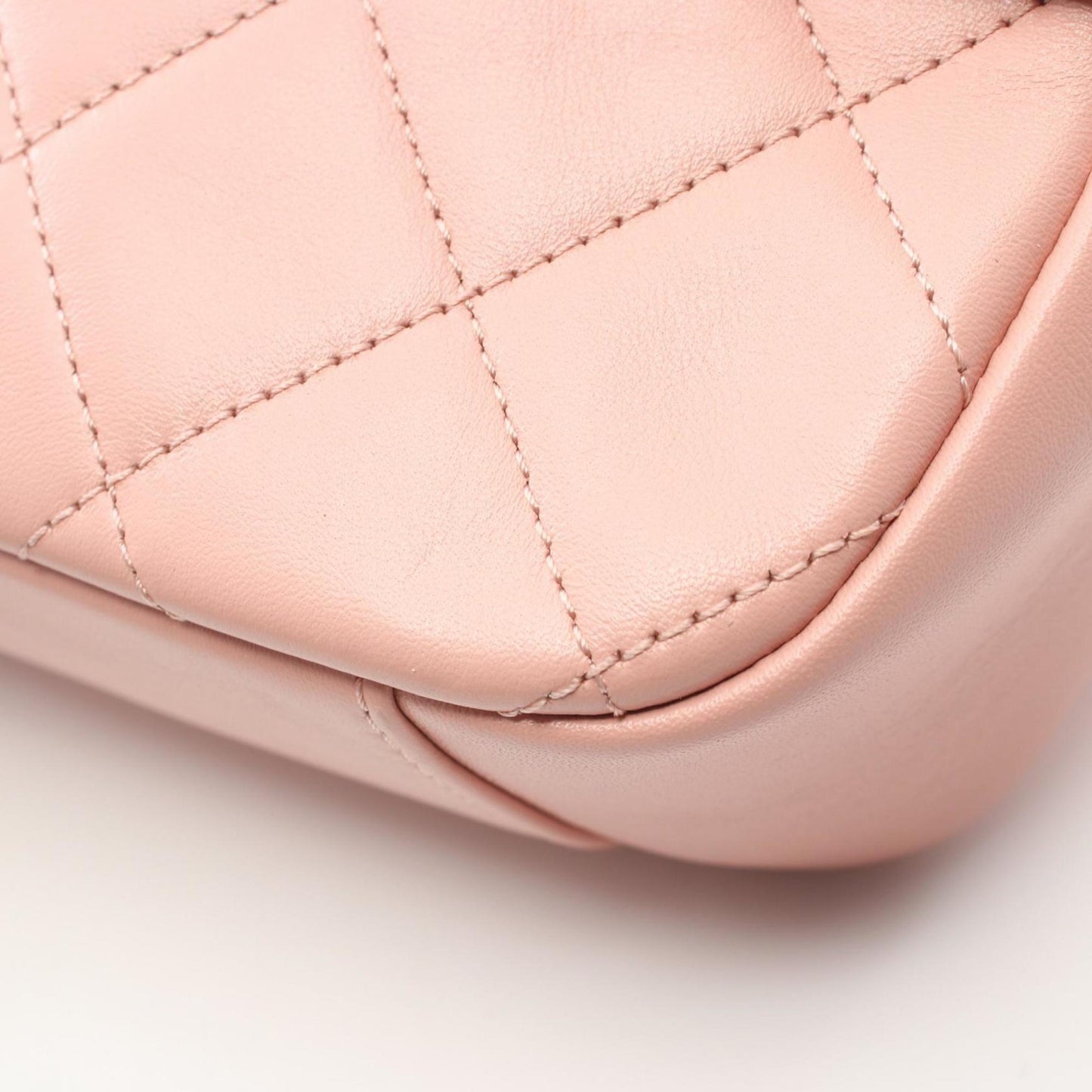 Chanel Pink Leather Vanity