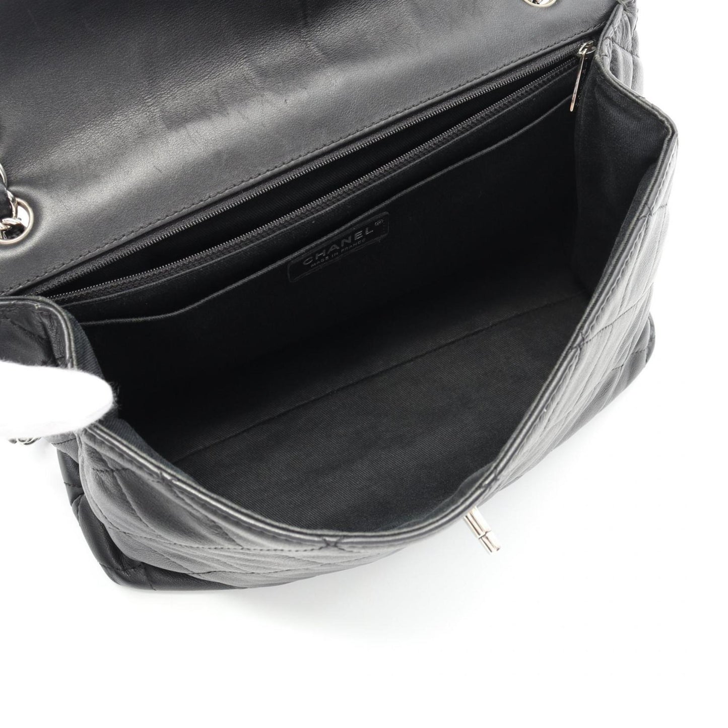 Chanel Black Leather Flap Bag