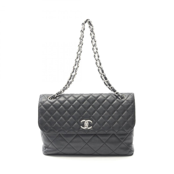 Chanel Green Leather Drawstring