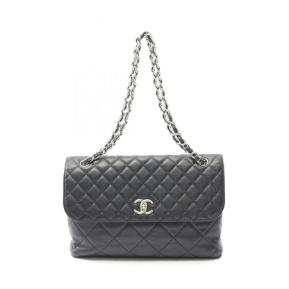 Chanel Green Leather Drawstring
