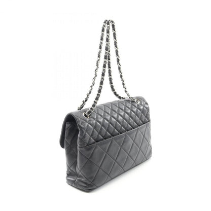 Chanel Green Leather Drawstring