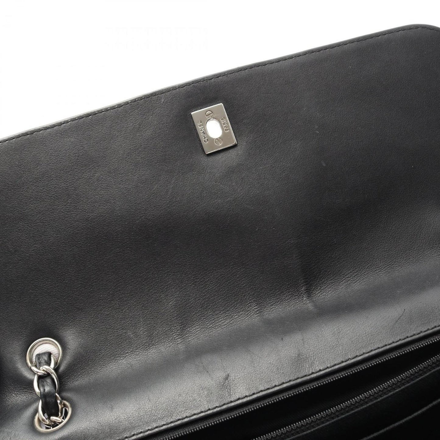 Chanel Black Leather Flap Bag