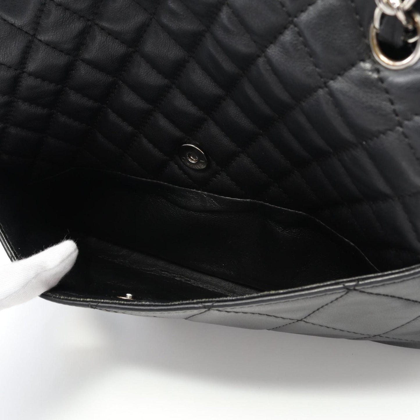 Chanel Black Leather Flap Bag