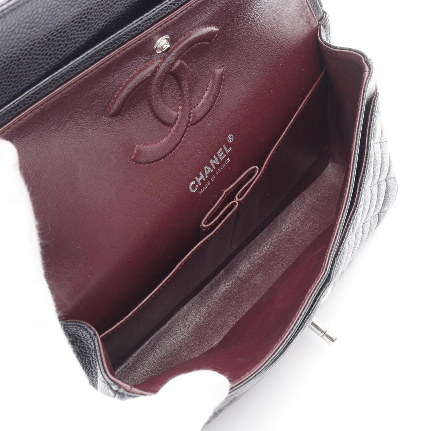 Chanel Black Leather Timeless