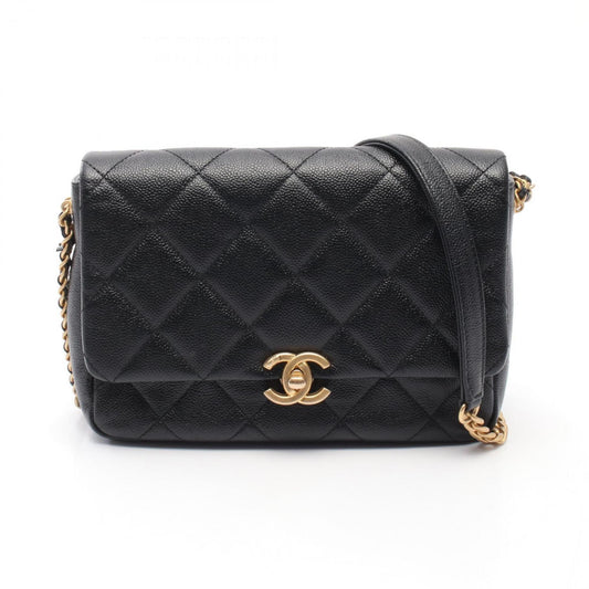 Chanel Black Leather Flap Bag