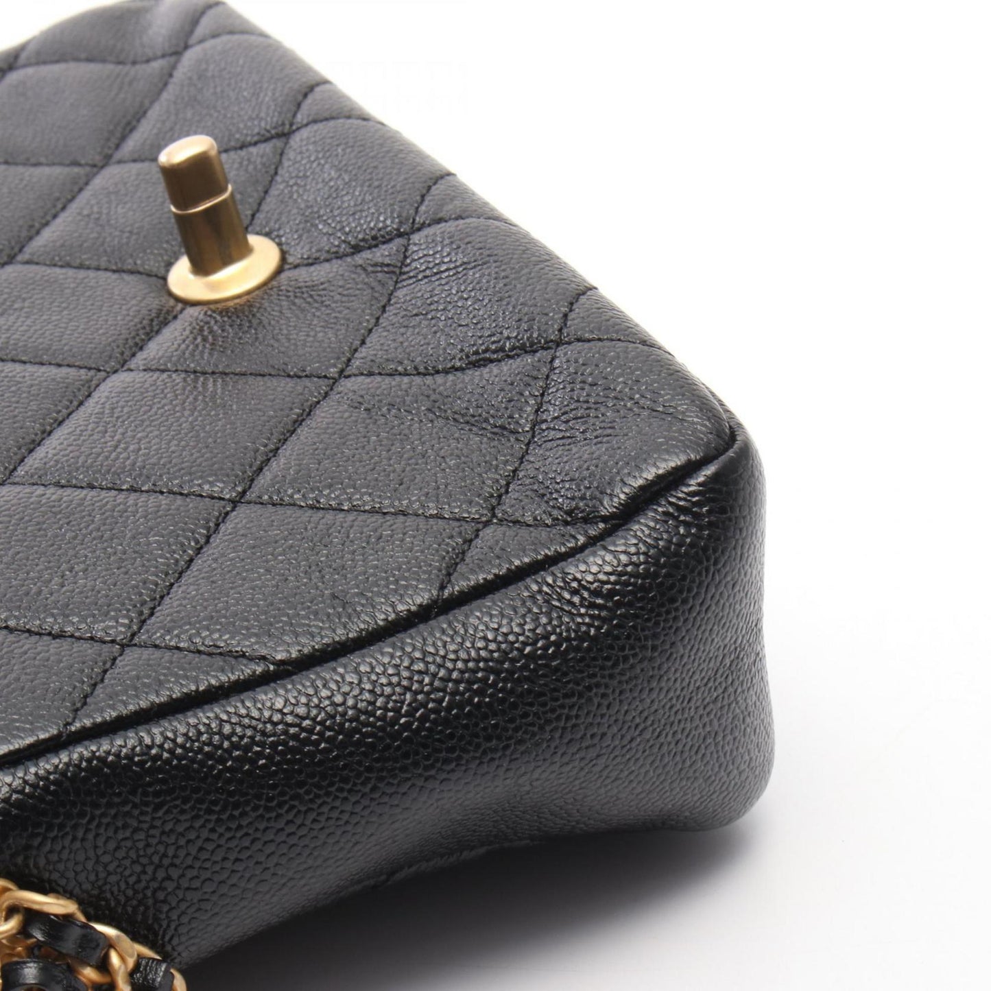 Chanel Black Leather Flap Bag