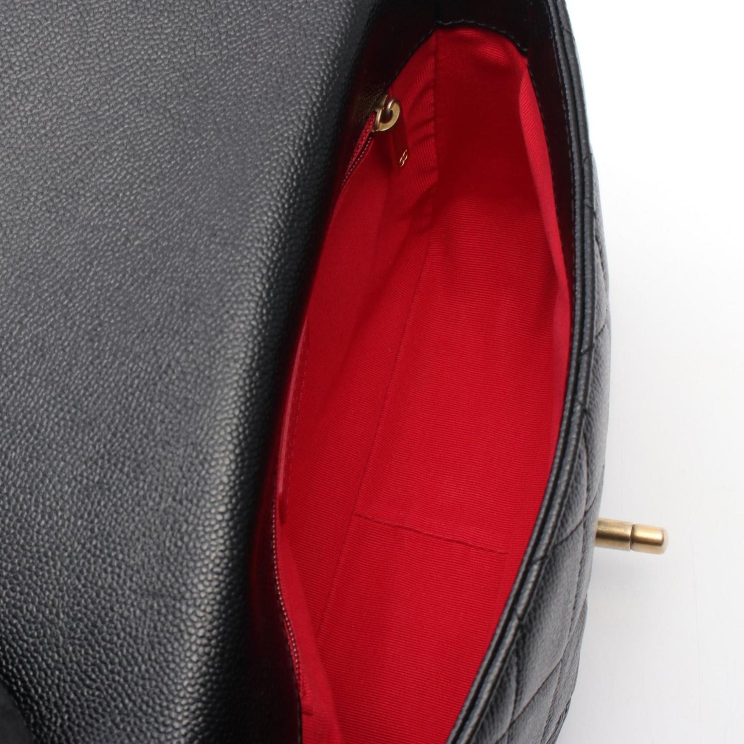 Chanel Black Leather Flap Bag