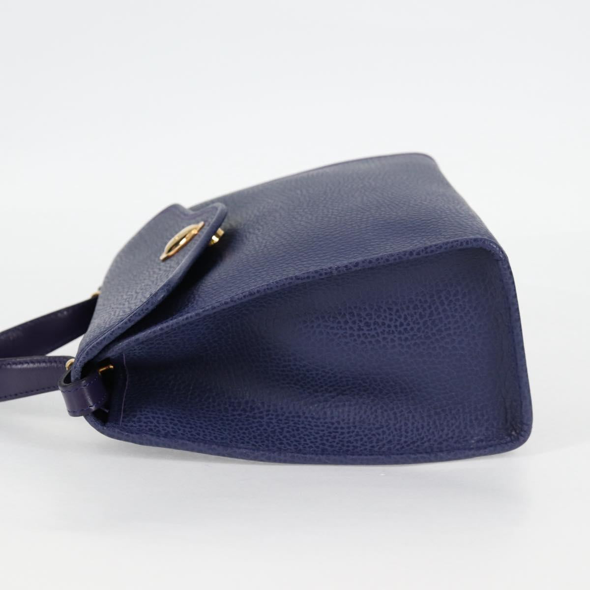 Dior Purple Leather Handbag