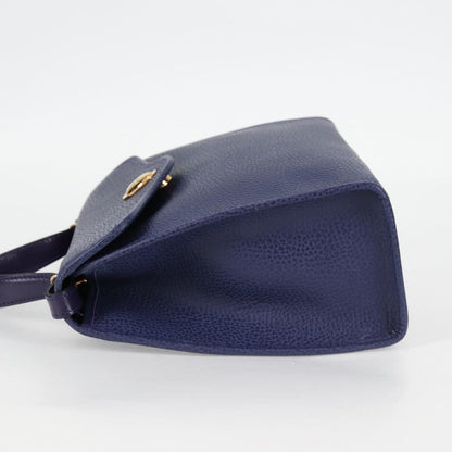 Dior Purple Leather Handbag