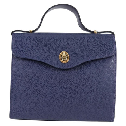Dior Purple Leather Handbag