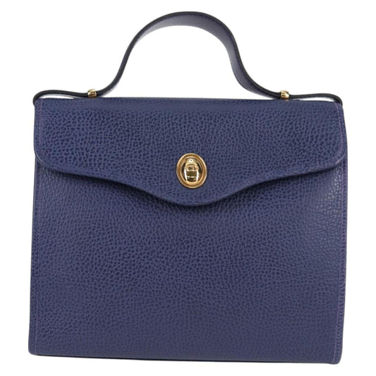 Dior Purple Leather Handbag