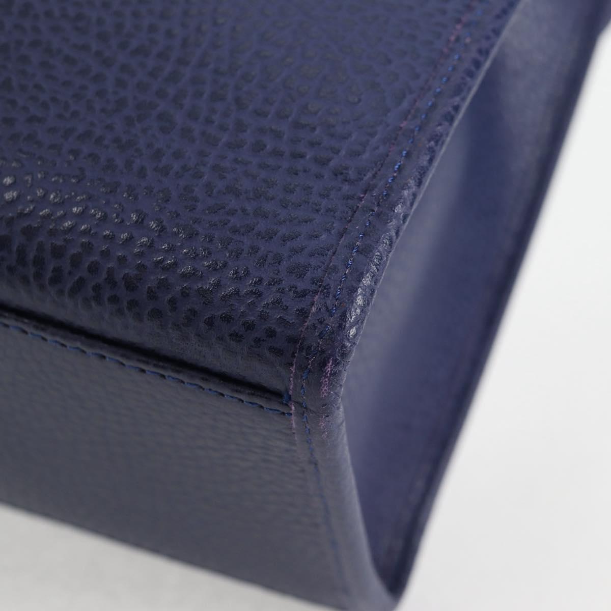 Dior Purple Leather Handbag