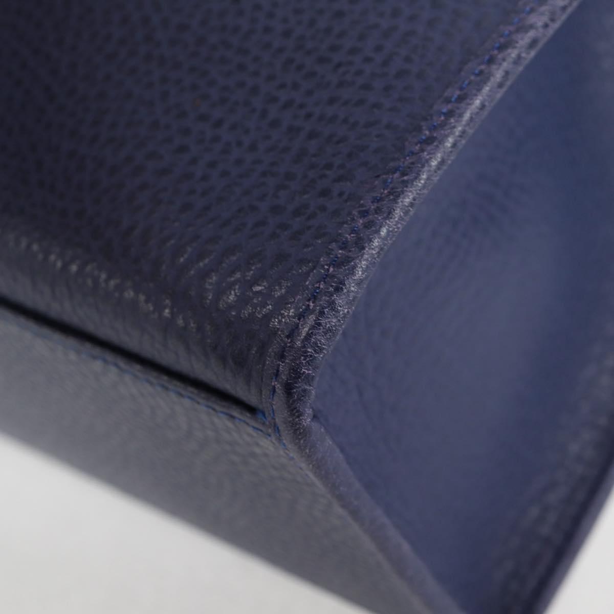 Dior Purple Leather Handbag