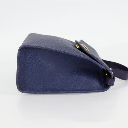 Dior Purple Leather Handbag