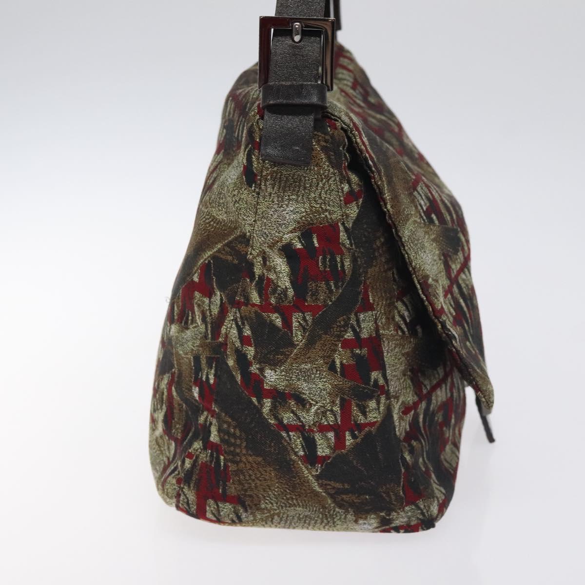 Fendi Brown Nylon Baguette