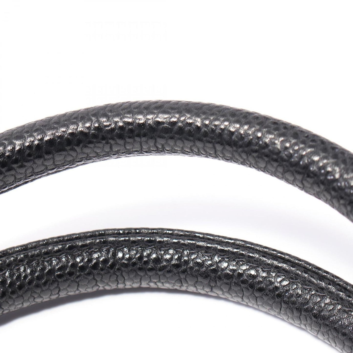 Chanel Black Leather Medaillon